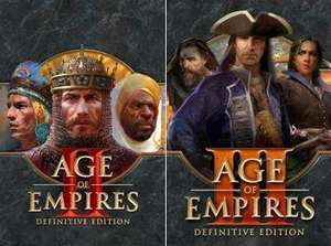 Age of Empires II: Definitive Edition ou Age of Empires III: Definitive Edition à 4€ sur PC Windows (Dématérialisés - Store BR)