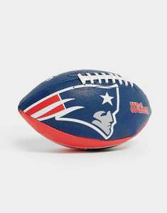 Ballon de Football American Wilson Fan NFL New England Patriots