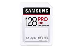 Carte SD Samsung PRO Plus SDXC - U3, 128 Go