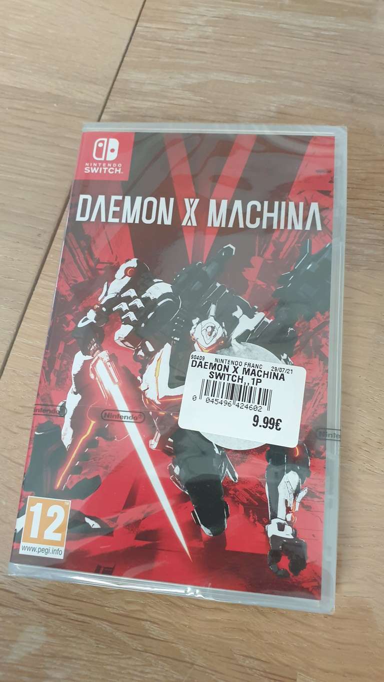 Daemon X Machina sur Nintendo Switch (Argentan 61)