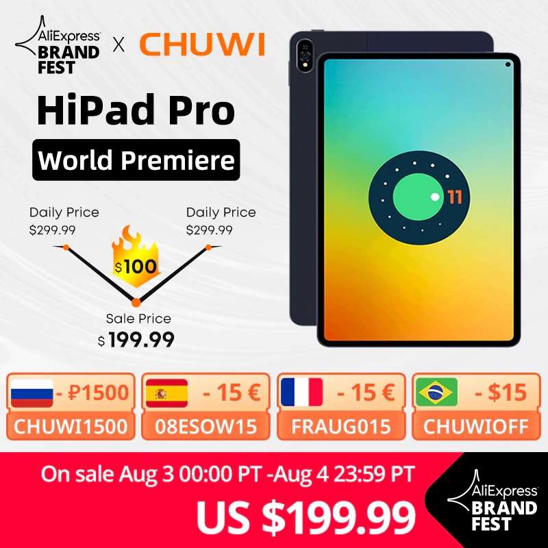 Планшет chuwi hipad pro 8 128 обзор