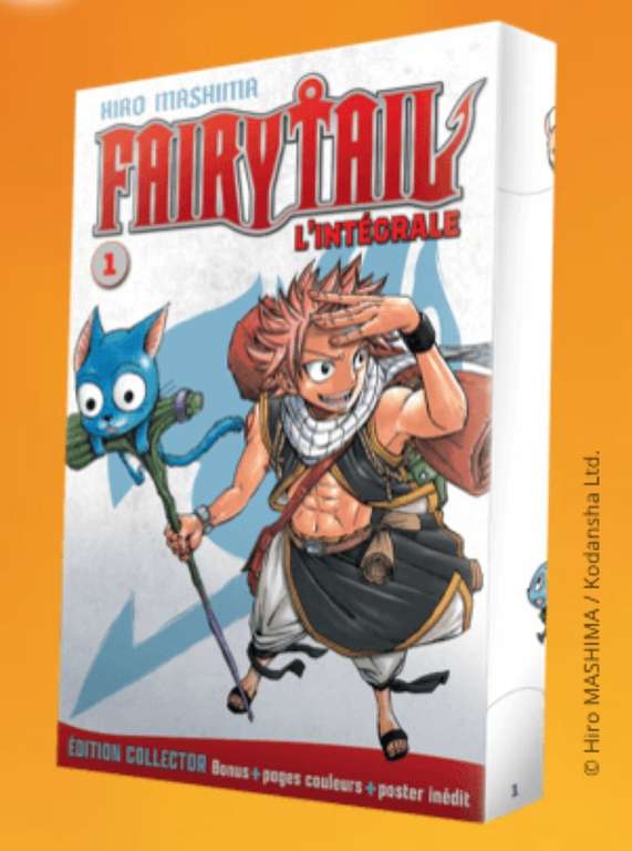 Tome 1 Fairy Tail en grand format (Edition Hachette)