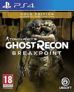 Tom Clancy's Ghost Recon Breakpoint - Édition Gold sur PS4 (vendeur tiers)