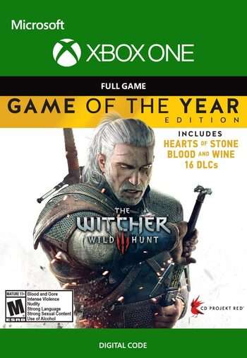 The Witcher 3 : Wild Hunt - Game of the Year Edition sur Xbox One & Series X|S (Dématérialisé - Via VPN Argentine)