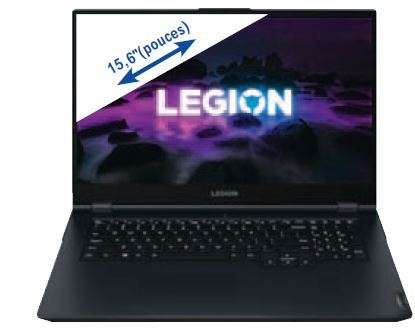 PC portable 15.6" Lenovo Legion 5 15ACH6H - Full HD, Ryzen 5600H, RAM 8 Go DDR4, 512 Go SSD, RTX 3060, Windows 10, Bluetooth 5.0