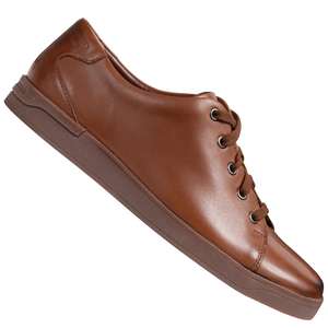Chaussures Clarks Stanway Lace - en cuir, marron (du 42 au 46)