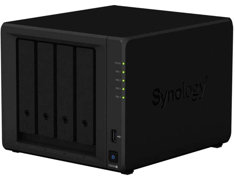 Serveur NAS Synology DiskStation DS920+ - 4 baies, Sans HDD (Occasion - Comme neuf)