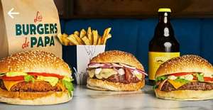 Burger offert pour les 300 premiers Clients - Les Burgers de Papa (Pau 64)