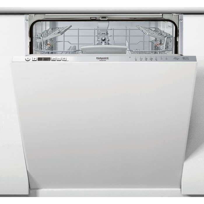 Lave-vaisselle tout intégrable HOTPOINT HI5030W - Largeur 60 cm, 43 db, 14 couverts