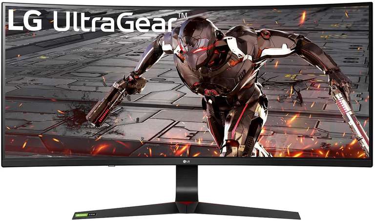 Écran PC incurvé 34" LG UltraGear 34GN73A-B - full HD, HDR10, LED IPS, 144 Hz, 1 ms, FreeSync / G-Sync