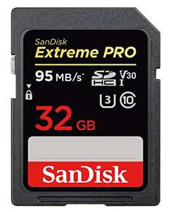 Carte mémoire SDHC Sandisk Extreme Pro - 32 Go