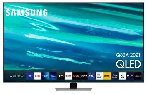 TV 55" Samsung QE55Q83A (2021) - 4K UHD, QLED, Smart TV