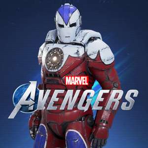 Tenue épique "Iron Alloy" offerte sur le jeu Marvel's Avengers (square-enix-games.com)