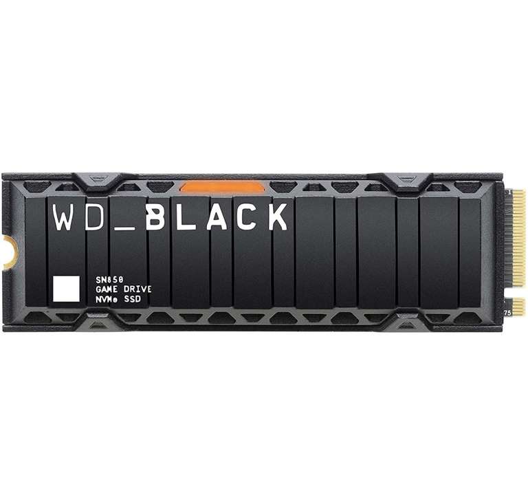 SSD Interne M.2 NVMe WD_BLACK SN850 (TLC 3D, DRAM) - 1To