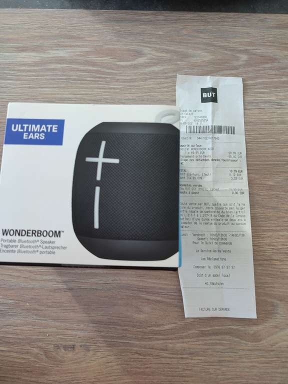 Enceinte sans fil Ultimate Ears Wonderboom 1, Bluetooth - Calais (62)