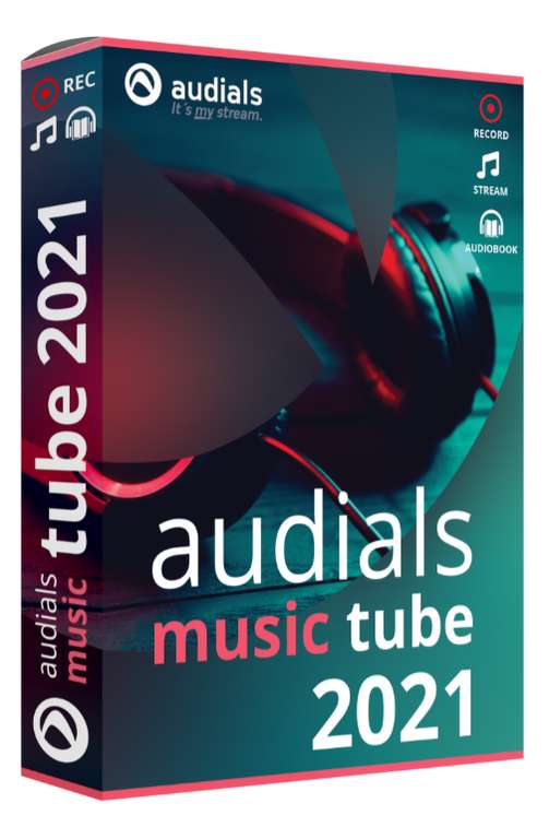 Sélection de logiciels offerts sur PC - Ex : Logiciel Audials Music Tube 2021 - 3 appareils (Dématérialisé)