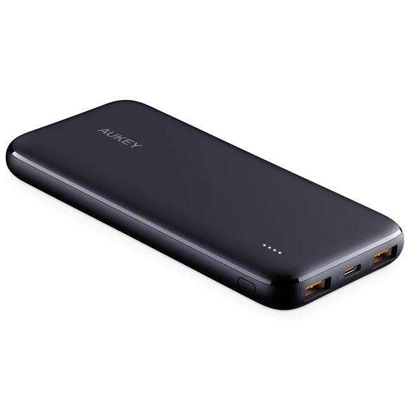 [Nouveaux clients] Batterie externe Aukey PB-N73 (10000 mAh) - 1x USB-C + 2x USB-A (Entrepôt France)