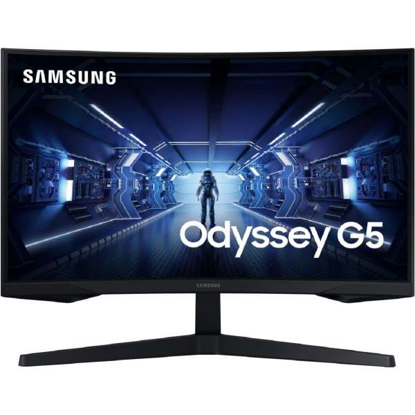 Écran PC gaming 32" Samsung Odyssey G5 (LC32G55TQWRXEN) - WQHD, 144 Hz, Dalle VA, Incurvé, 1 ms, FreeSync Premium