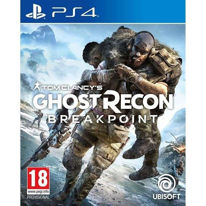 Jeu Tom Clancy's Ghost Recon : Breakpoint sur PS4 (vendeur tiers)