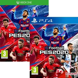 eFootball Pes 2020 sur PS4 ou Xbox One (dans une sélection de magasins)