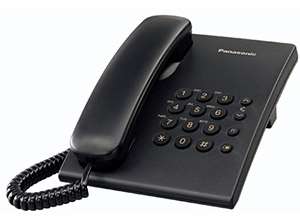 Téléphone filaire Panasonic KX-TS500EXB