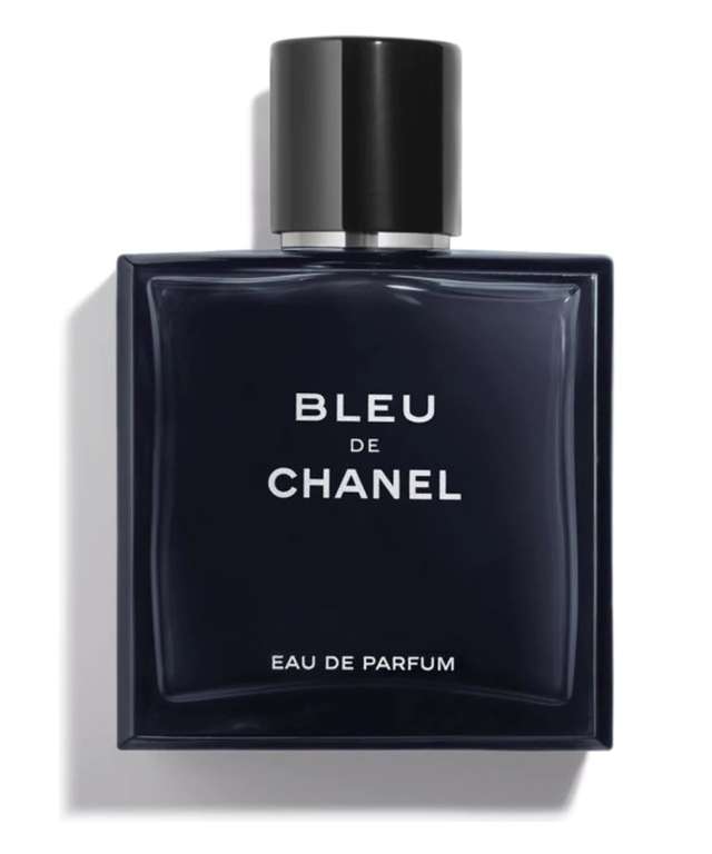 Eau de Parfum pour homme Bleu de Chanel - 150ml = 86.40€, 100ml = 70.80€ et 50ml = 50.34€ (via retrait magasin)