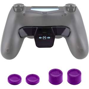 Kit Palettes arrière Nyko Back boutons pour DualShock 4 + Stealth Grip pour manette Xbox One / PS4