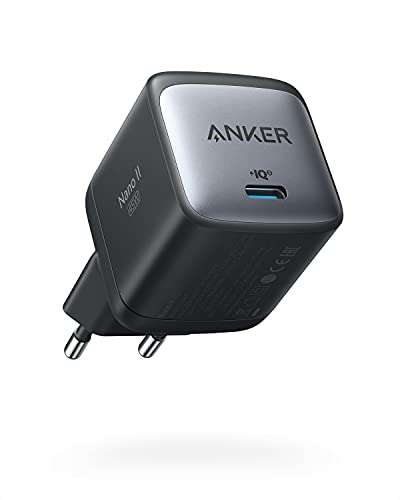 Chargeur secteur rapide USB-C Anker Nano II - 45W, Compatible PPS, GaN II (Vendeur tiers)