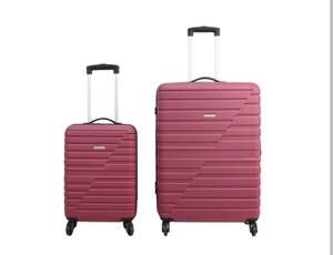 Lot de 2 valises rigides - 54 et 74cm