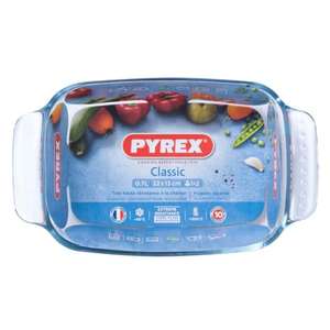 Plat A Four Rectangle Pyrex Avec Poignees Classic Dealabs Com