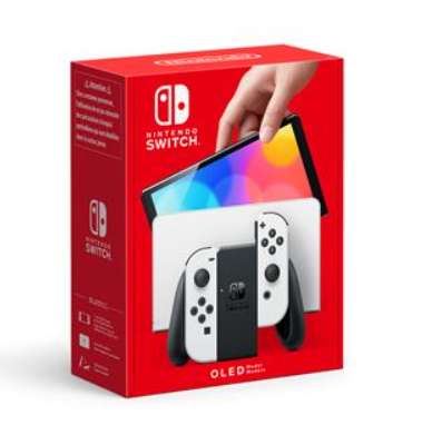 Console Nintendo Switch Oled - Noir ou Blanc (+30€ sur le Compte Adhérent)