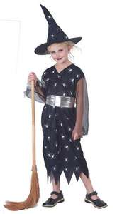 Sélection de Costumes Enfant pour Halloween - Taille de 5 à 12 ans ex : le costume de sorcière