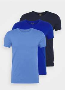 Pack de 3 t-shirts Polo Ralph Lauren Caraco - navy/sapphire, Taille S