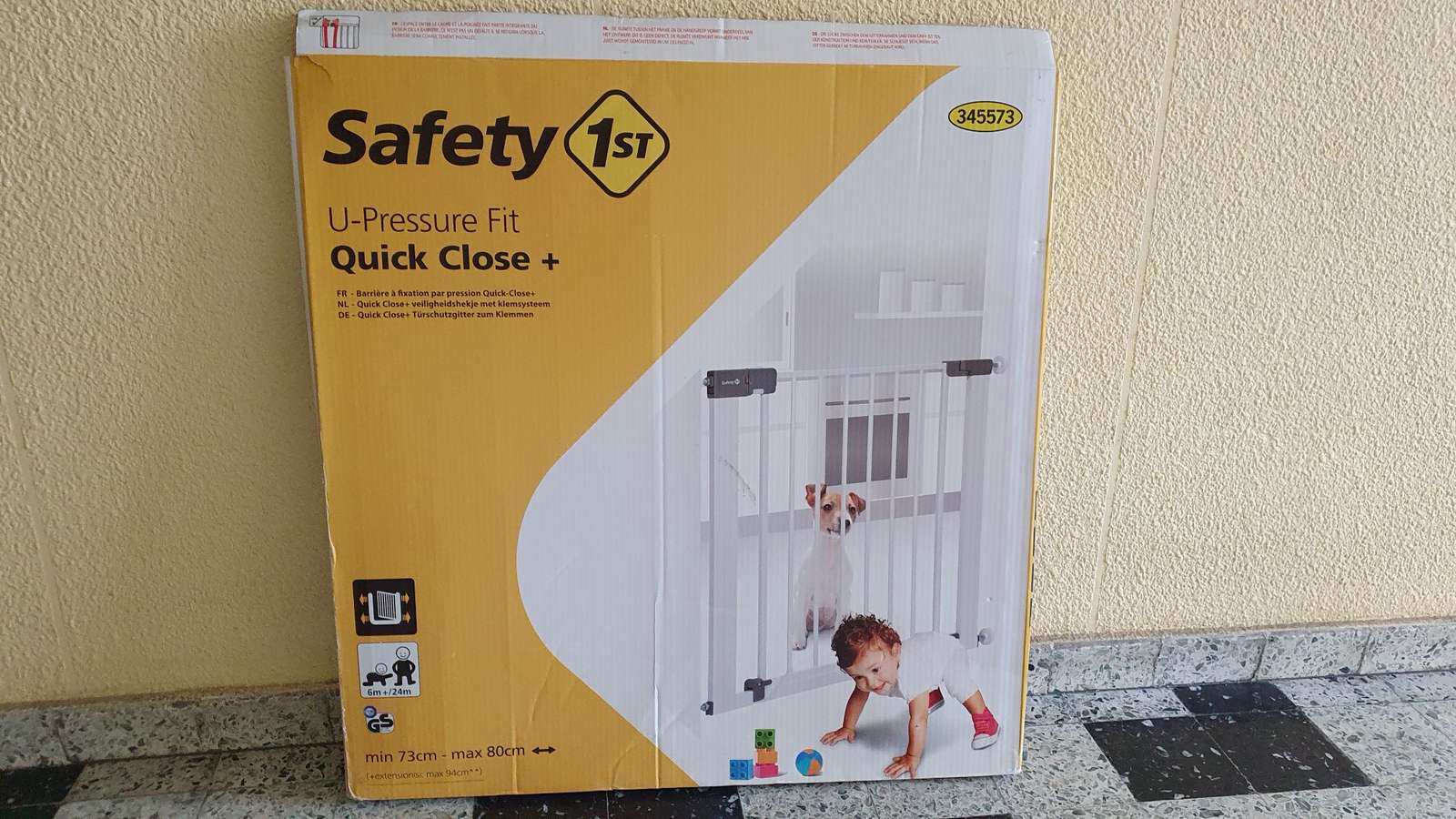 Barriere Pour Bebe Safety 1st U Pressure Fit 73 80 Cm Netwiller Toulouse 31 Dealabs Com