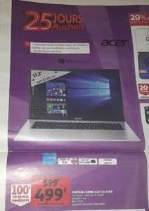 PC Portable 17.3" Acer Aspire A317-53-37ZW - i3-1115G4, 8 Go RAM, 512 Go SSD, Windows 10