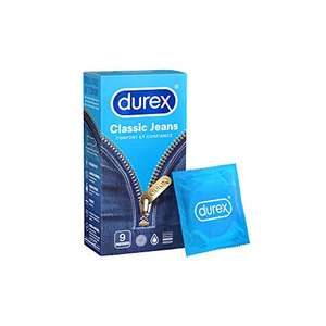 Paquet de 9 Préservatifs Durex Classic Jeans confort et confiance (Via Abonnement)