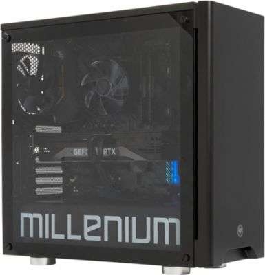 PC Gamer Millenium MM1 ATX S Ryzen - Ryzen 5 3600, 16 Go RAM, 480 Go SSD + 1 To HDD, RTX 3070, Windows 10