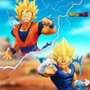 Pack figurines Dragon Ball Z Dokkan Battle Collab : Goku SSJ2 & Majin Vegeta (shin-sekai.fr)