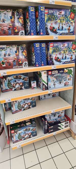 Calendriers de l'avent Lego City (14.25) ou Harry Potter, Star Wars, Marvel (18.90€) - Soisy 95