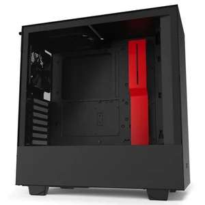 Boîtier PC NZXT H510 - ATX, noir/rouge