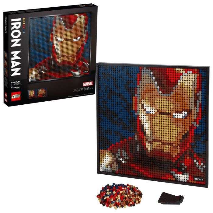 Set de construction Lego Art (31199) - Iron Man
