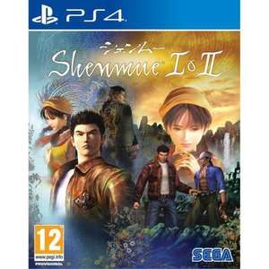 Shenmue I & II sur PS4 (Vendeur tiers)