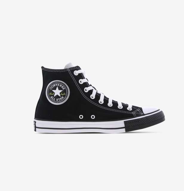 Paire de chaussures Converse Chuck Taylor All Star High (Black-White-Silver)