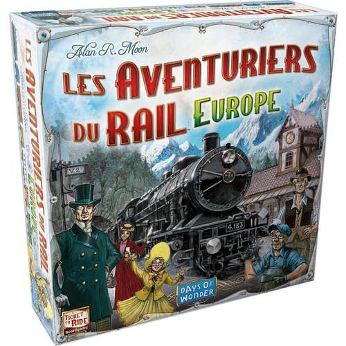 Jeu de société Les Aventuriers du Rail - Europe (Via retrait magasin)