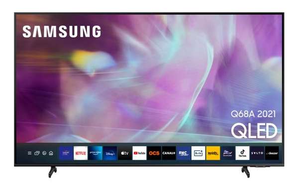 TV 65" Samsung 65Q68A (2021) - 4K UHD, Smart TV