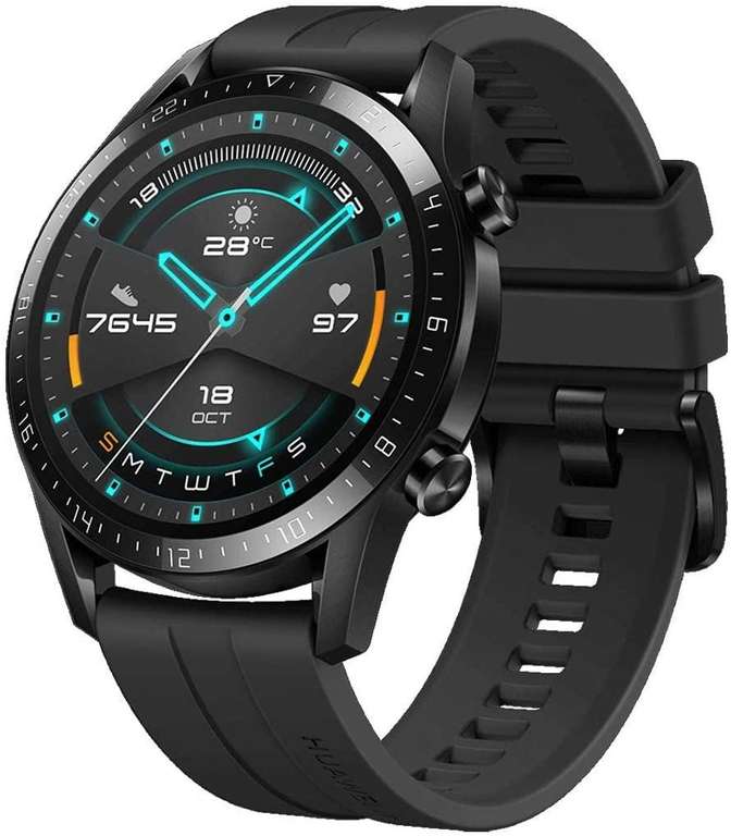 Montre connectée Huawei Watch GT 2 Sport - 46 mm, Noir (Via ODR de 30€)