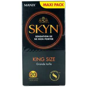 Boîte de 20 préservatifs Manix Skyn King Size (Via coupon-10%)
