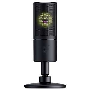 Microphone à condensateur Razer Seiren Emote - écran à émoticônes LED 8 bits, USB