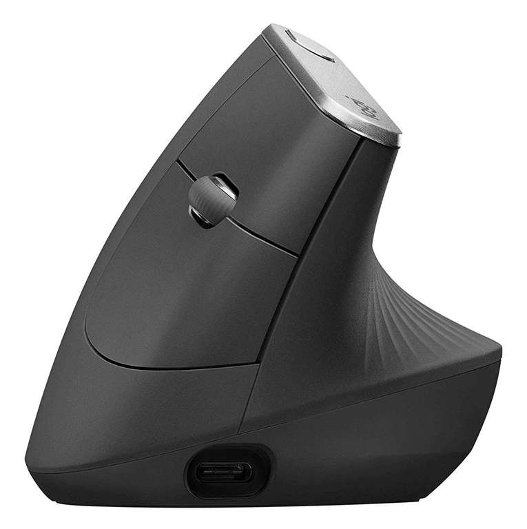 Souris sans fil Bluetooth ergonomique Logitech MX Vertical - Noir