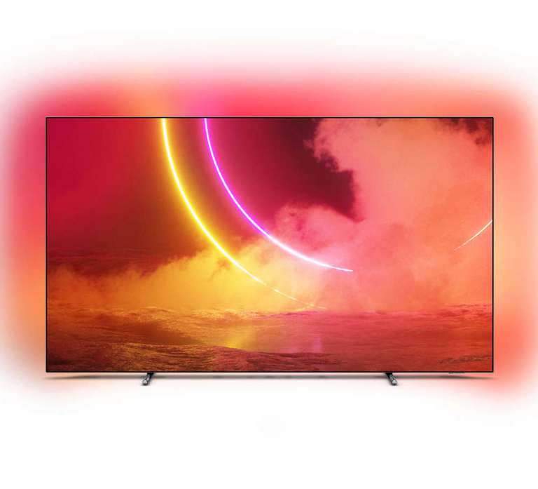 TV OLED 55" Philips 55OLED805 - 4K UHD, Dolby Vision, Dolby Atmos, Smart TV, Ambilight 3 Côtés